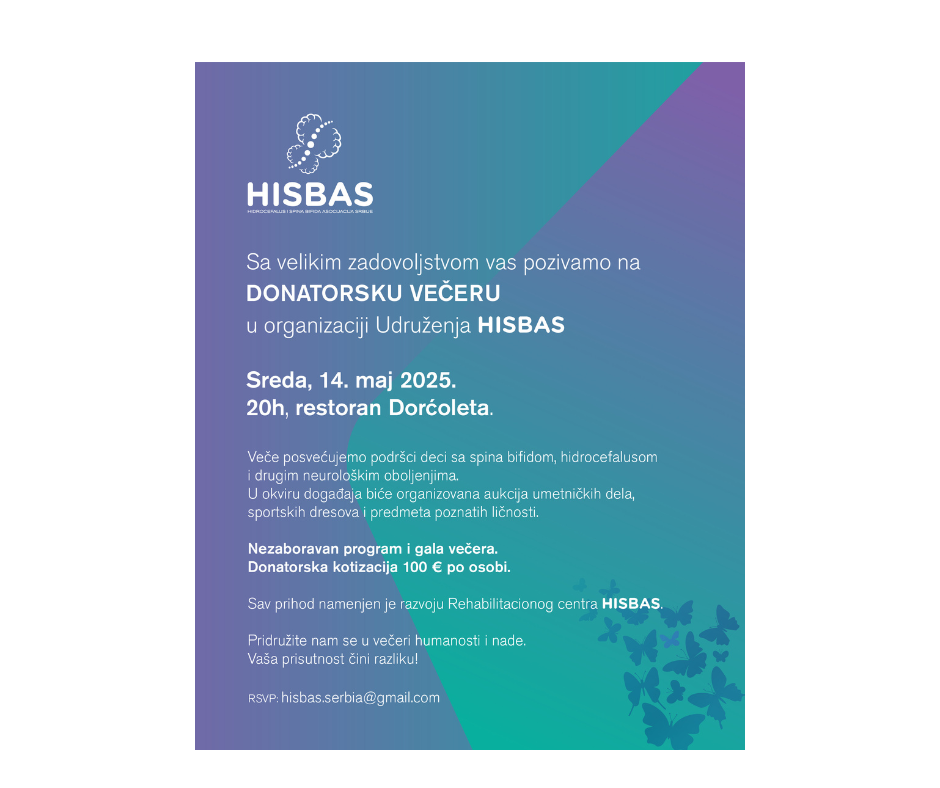 Donatorska večera – zajedno za bolju budućnost